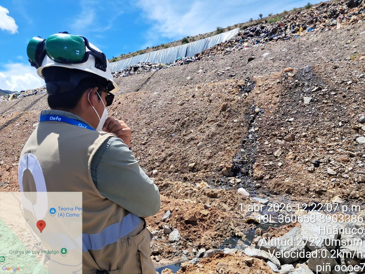 Escuela de Nauyan bajo cerco sanitario por moscas y olores del relleno de Chilepampa