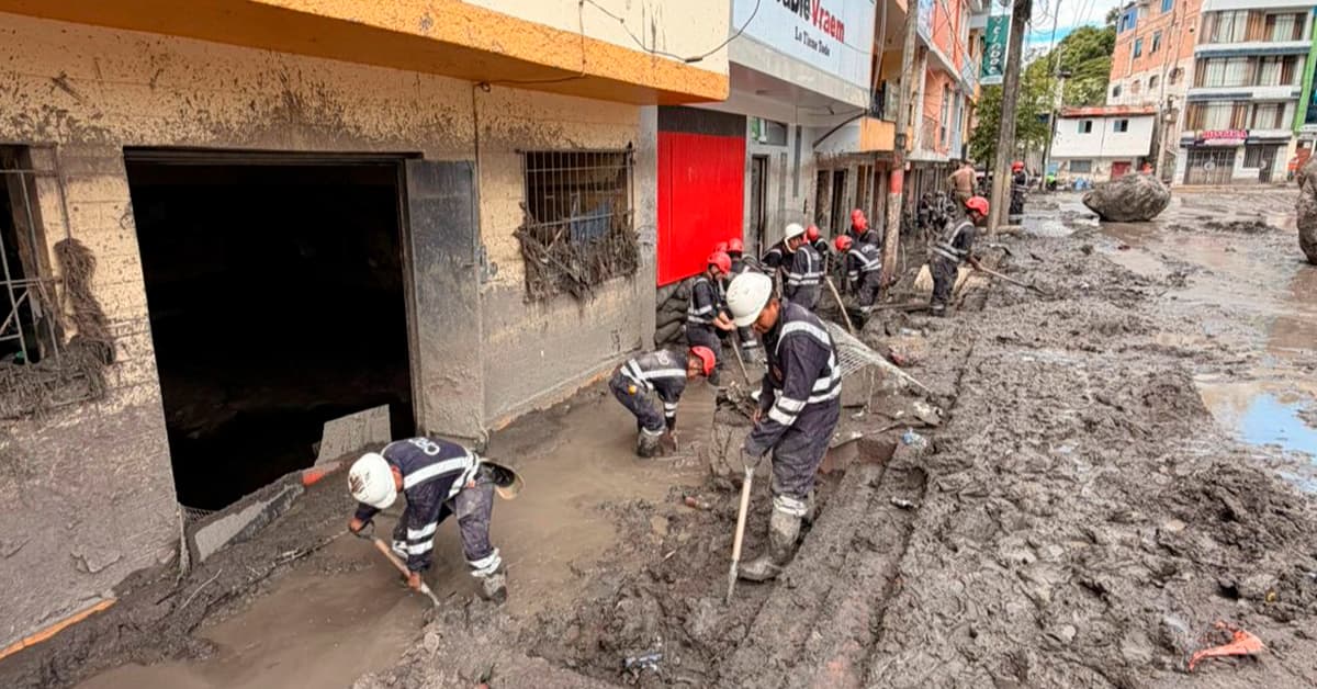 Gobierno anuncia lista de distritos con estado de emergencia debido a lluvias intensas