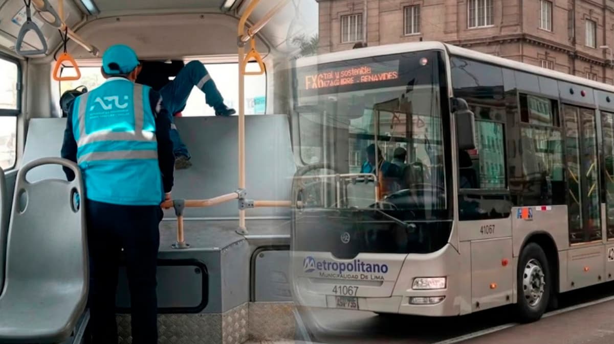 Un usuario del Metropolitano se hace viral después de quedarse dormido en el vagón