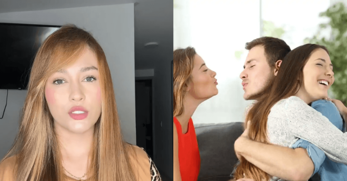 Una mujer descubre la infidelidad de su esposo con su hermana en casa.