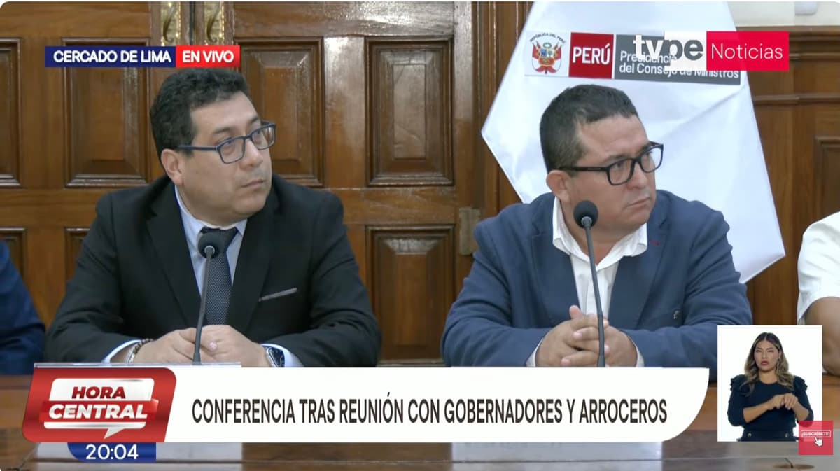 Gobierno alista S/ 150 millones para contener crisis arrocera y levantar protestas