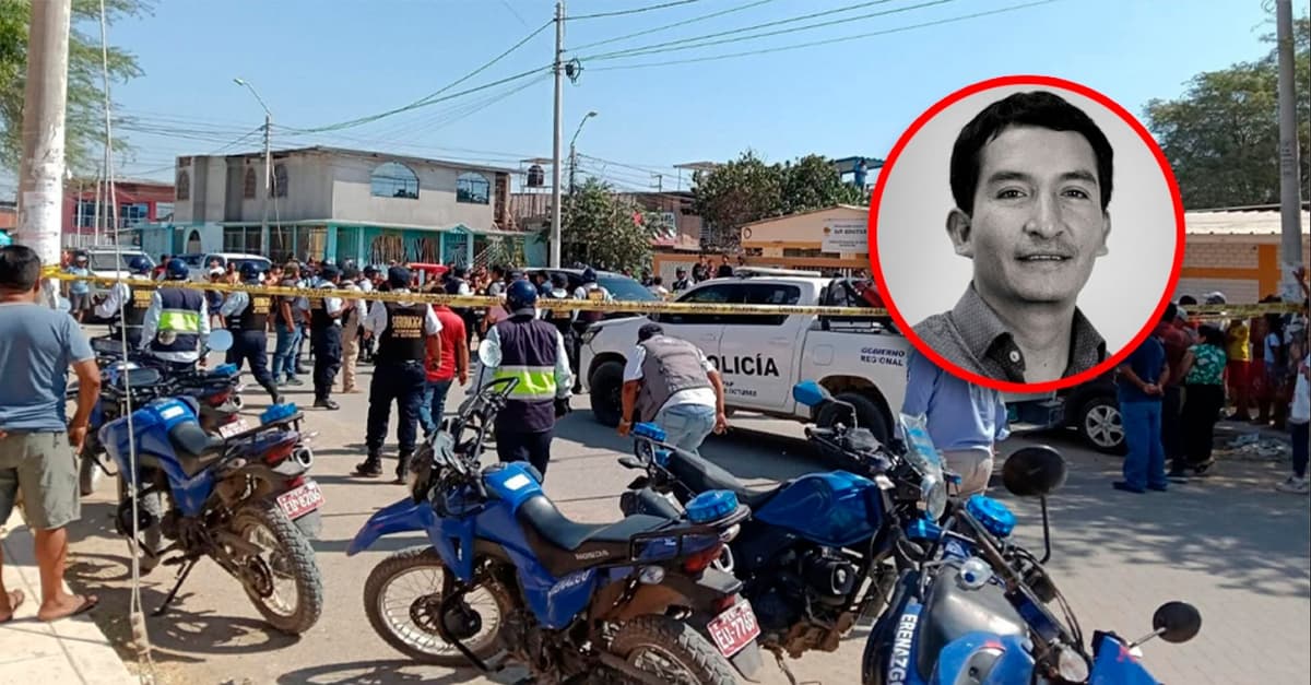 Asesinan al alcalde de Veintiséis de Octubre en Piura con disparos de arma de fuego