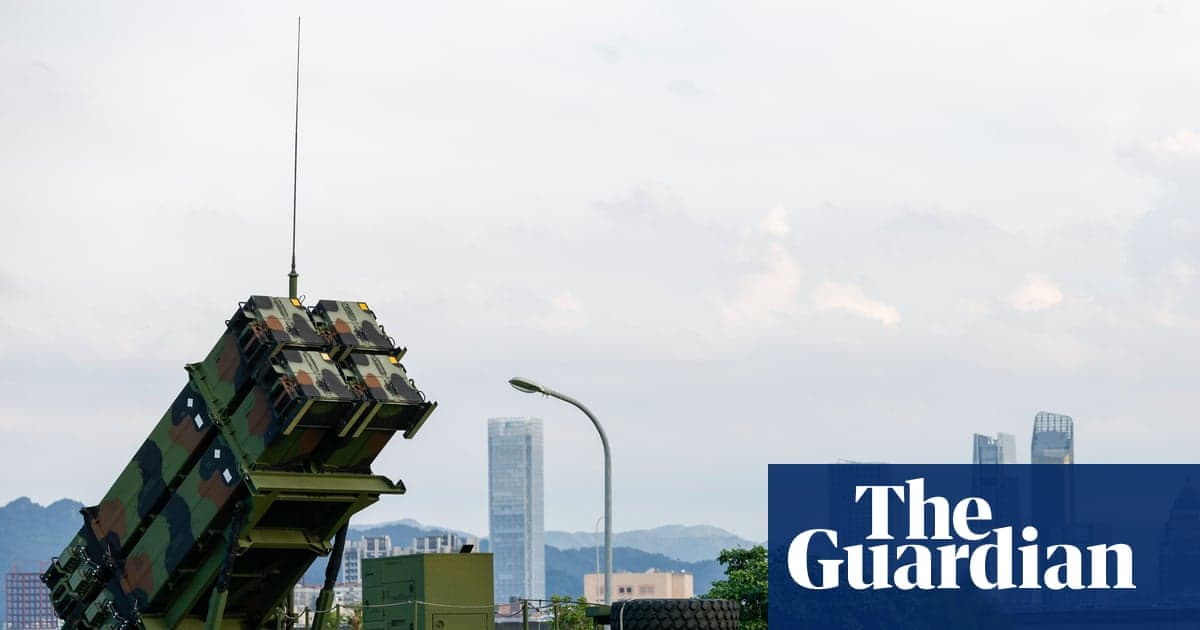 EE. UU. suspende venta de armas a Taiwán por guerra en Irán