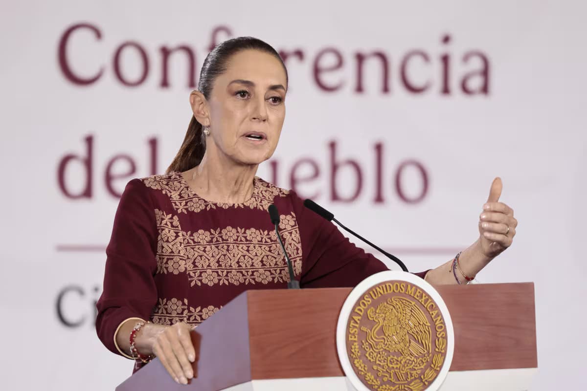 Sheinbaum pide a De la Espriella "encargarse de su parte" en lucha antinarcóticos
