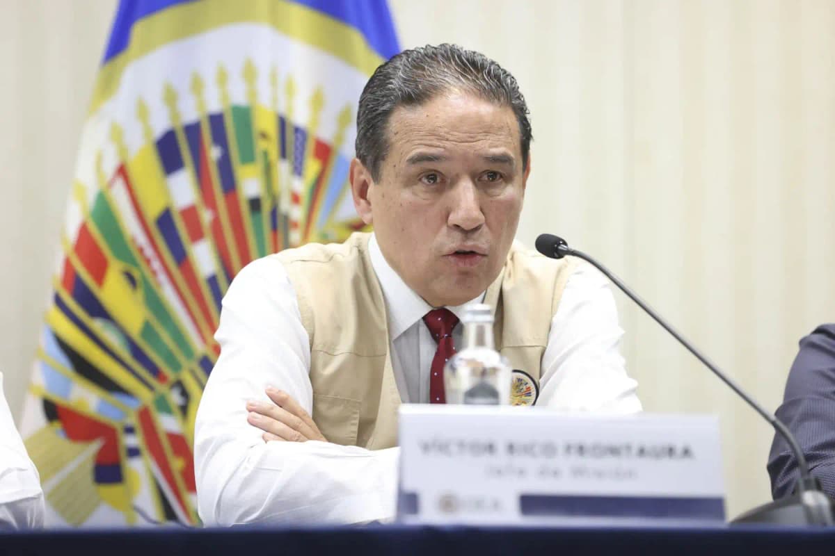 OEA pide resolver con celeridad actas observadas y recomienda resultados preliminares