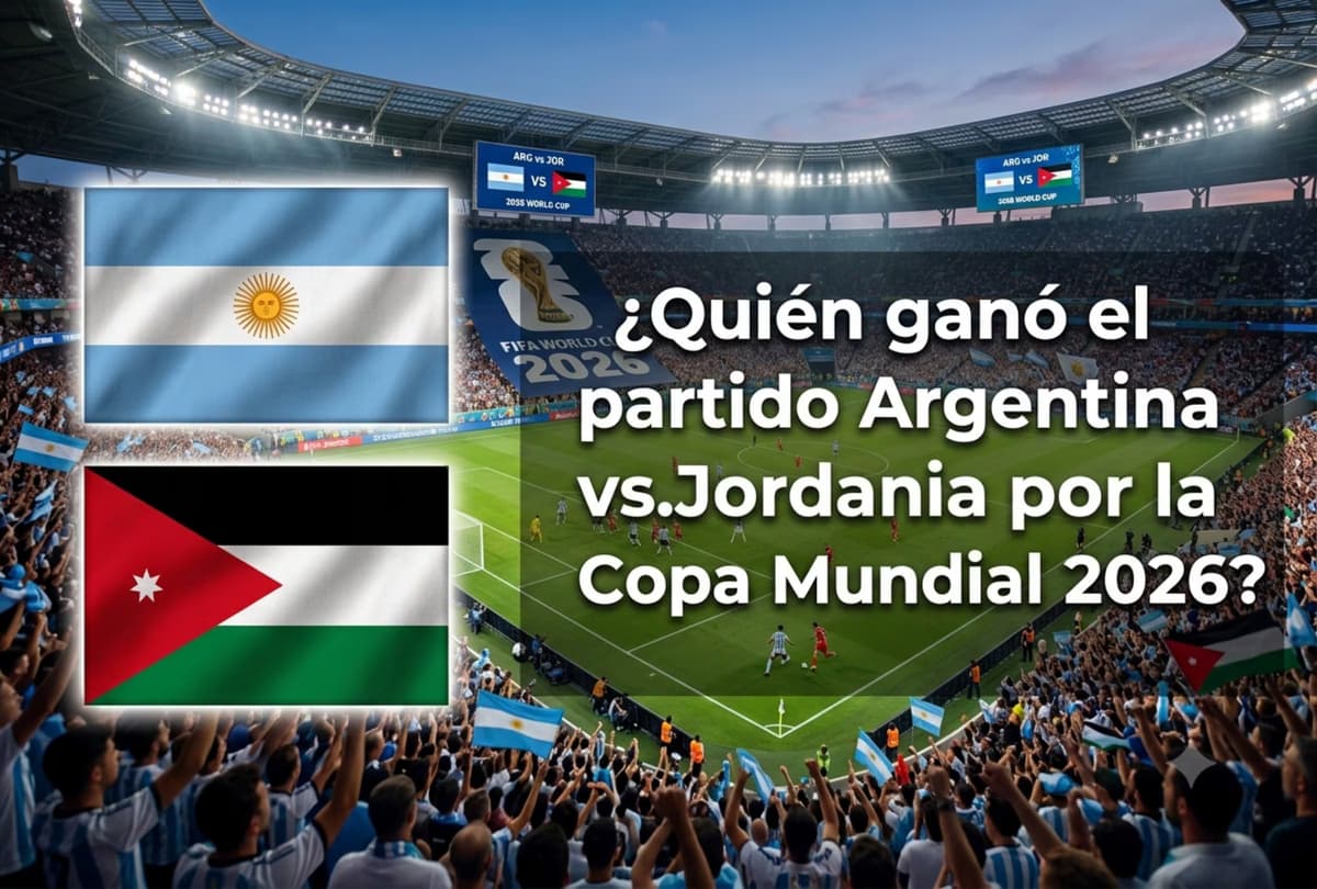 Argentina y Jordania definen su pase a dieciseisavos en el Grupo J del Mundial 2026