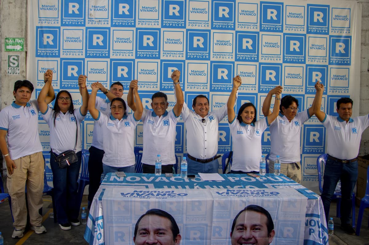 Vivanco ofrece pedir autonomía municipal del agua y abre campaña con denuncia contra Pulgar