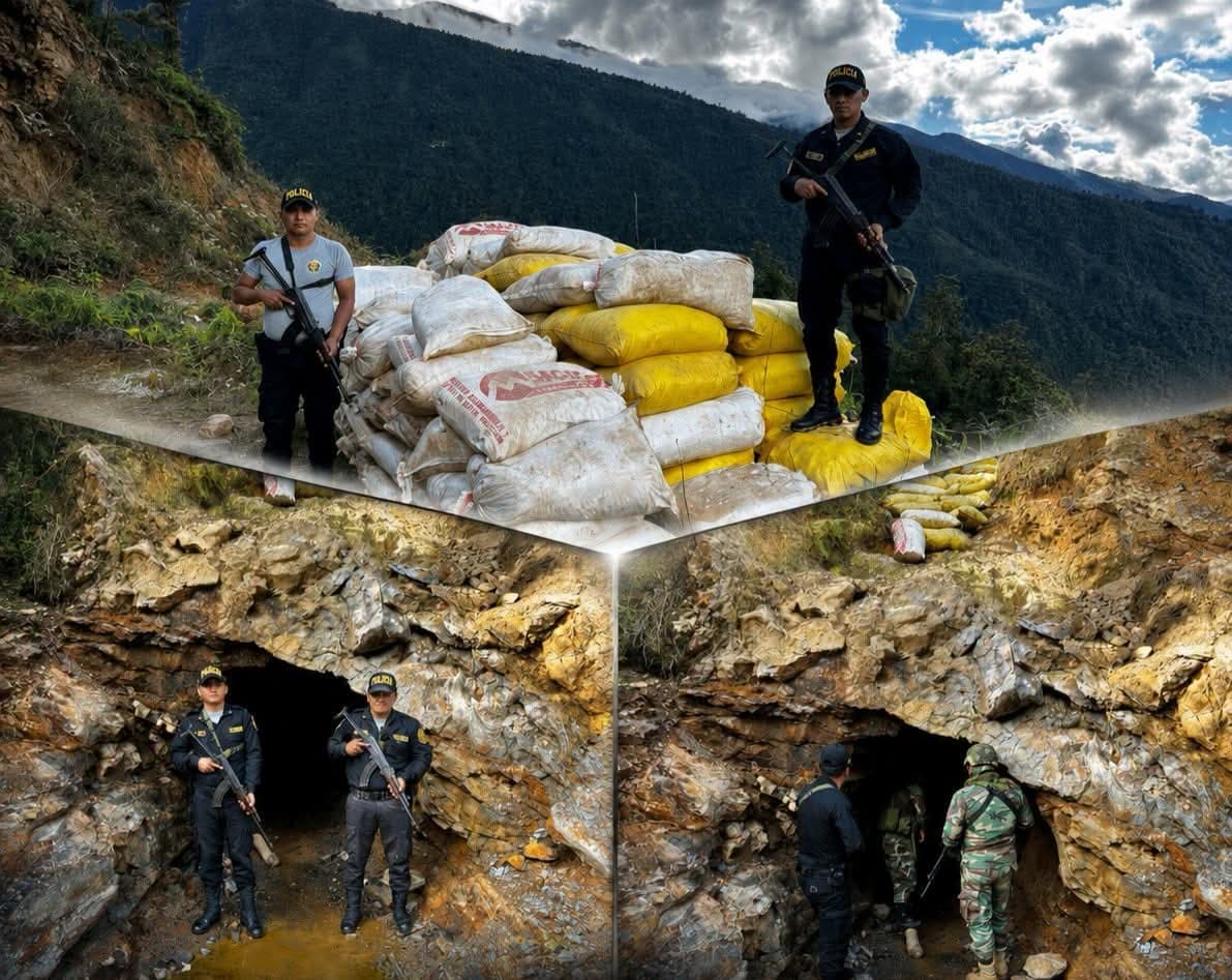 Policía destruye campamento de minería ilegal en Monzón