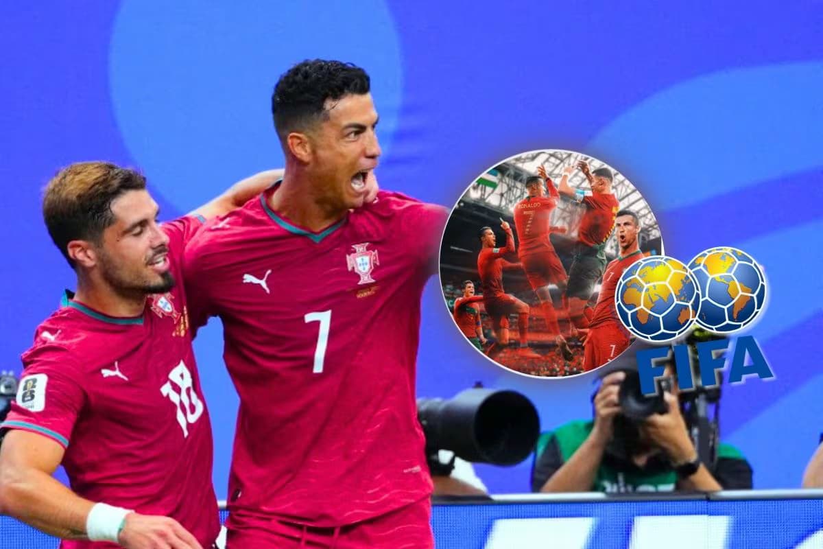 FIFA reacciona al récord histórico de Cristiano Ronaldo: 'El primer hombre en marcar en seis Mundiales'