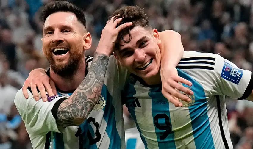 Julián emociona con mensaje a Messi