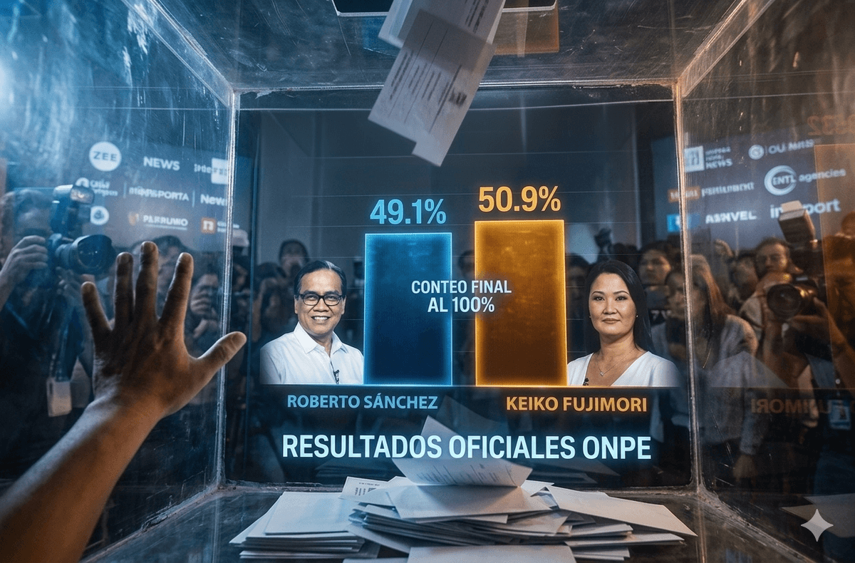 Perú espera resultado histórico en una de las elecciones más reñidas de su historia
