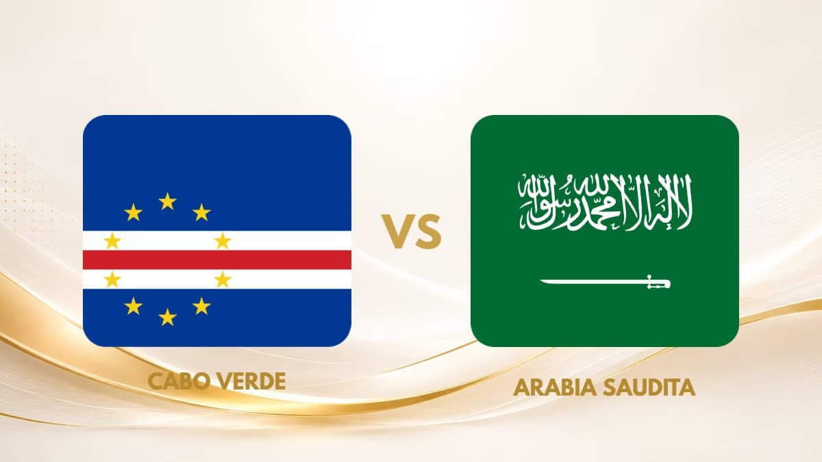 Cabo Verde vs Arabia Saudita: previa del partido por el Mundial 2026
