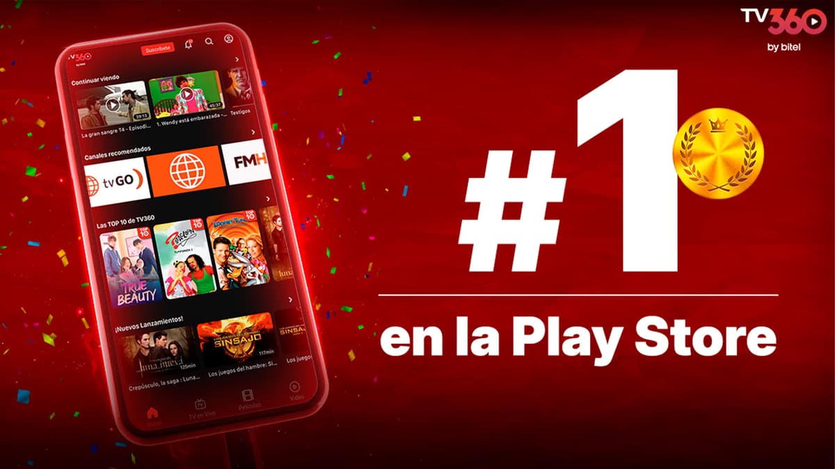 TV360 se convierte en la aplicación más descargada del Perú durante "La Fiesta del Fútbol"