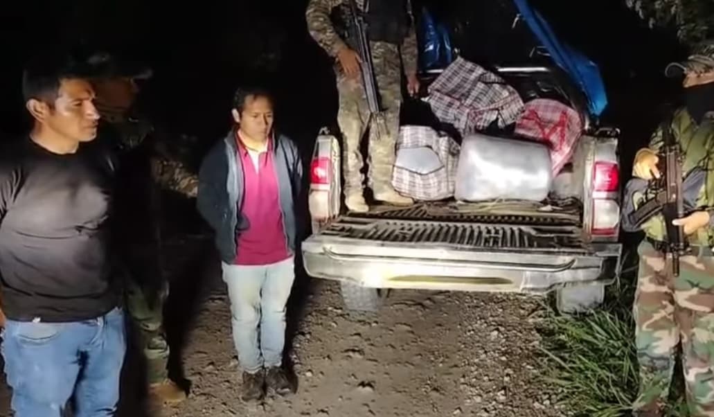 Decomisan más de 47 kilos de presunta marihuana durante operativo en Marañón