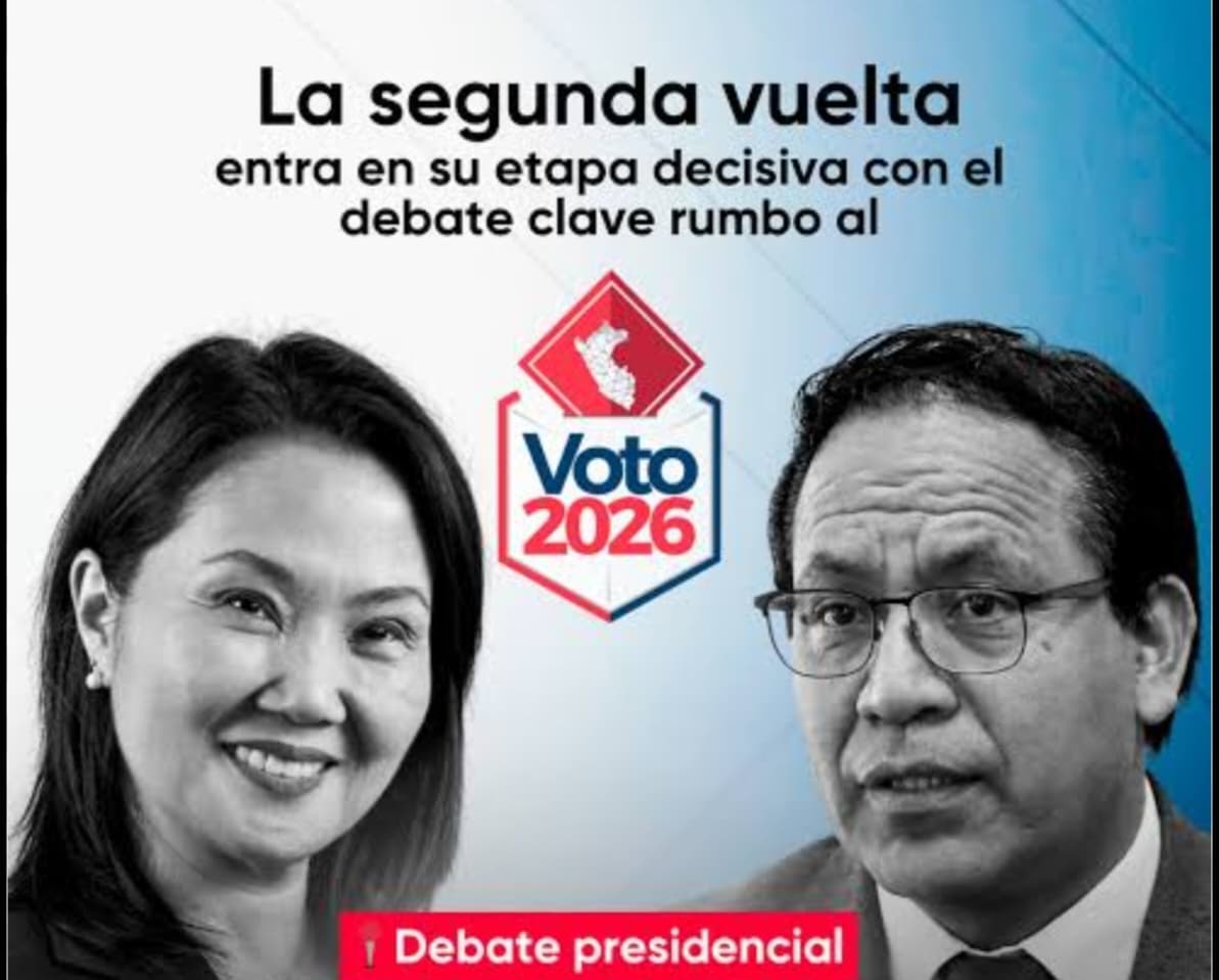 Debate presidencial marca el punto más alto de una segunda vuelta bajo tensión
