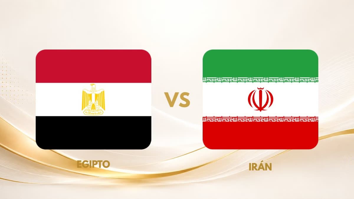 Egipto vs Irán EN VIVO: partido clave por el Grupo G del Mundial 2026