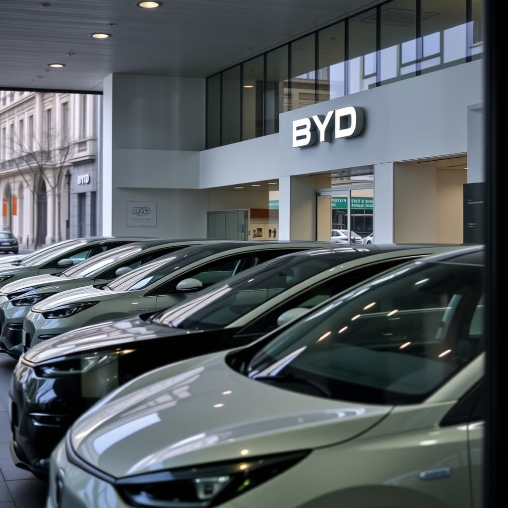 BYD supera por primera vez a Citroën en ventas mensuales en Europa
