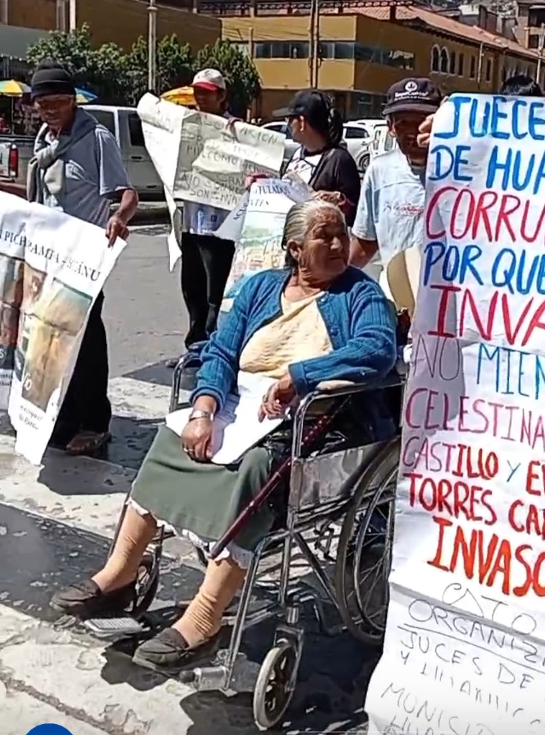 Ignacia Medina recupera libertad y exige respeto a título de parcela en Marabamba