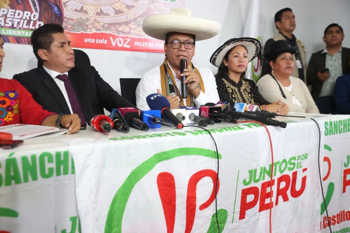 Roberto Sánchez anuncia recursos ante JNE para garantizar transparencia en segunda vuelta