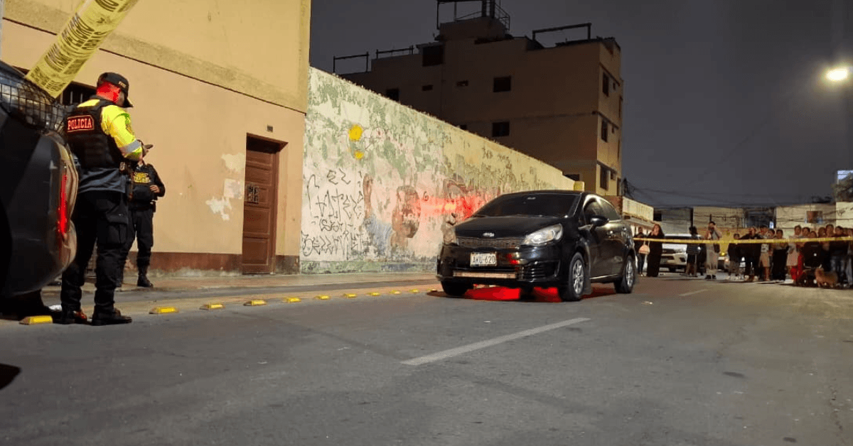 En Callao, sicarios asesinan a hombre con antecedentes penales dentro de su auto