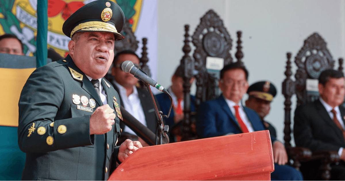 Ministerio de Interior descarta remover a Óscar Arriola como jefe de la PNP