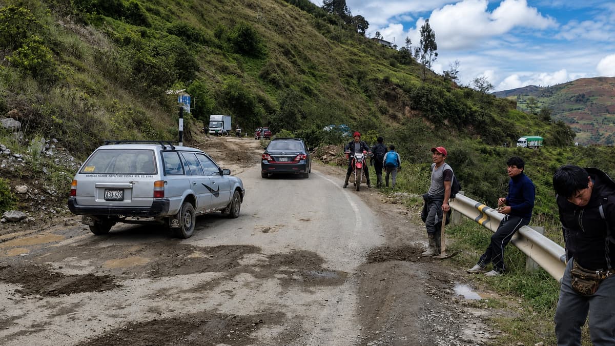 Falta de terrenos para material excedente retrasa carretera Rancho–Panao