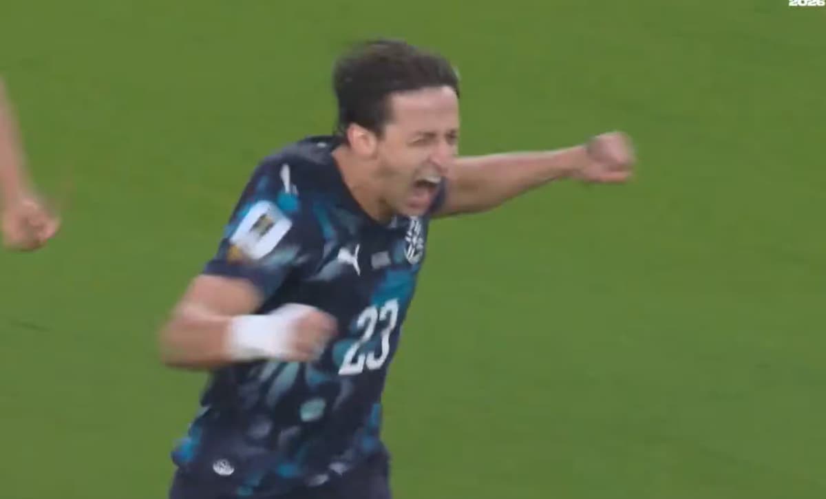 Matías Galarza anotó el 1-0 de Paraguay ante Turquía a los dos minutos en el Mundial 2026