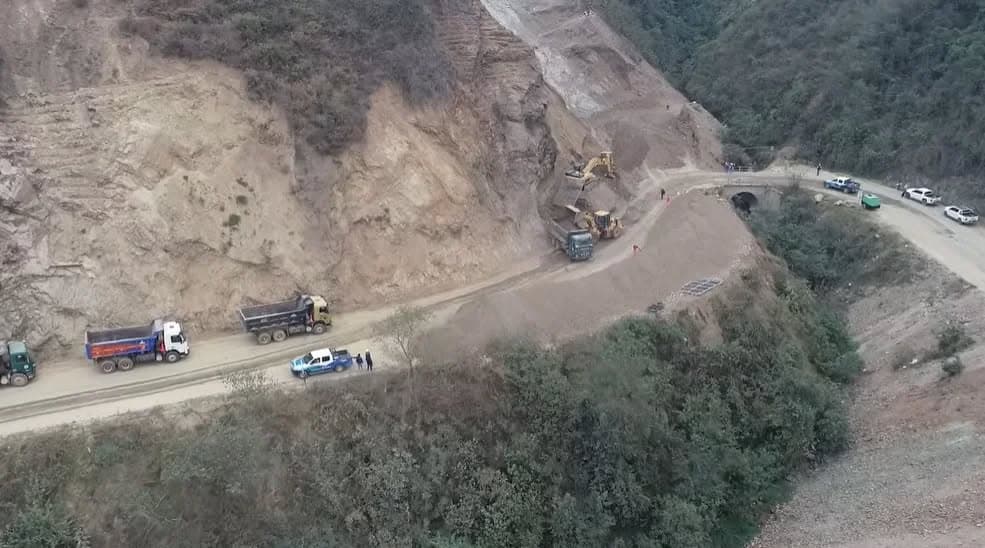 Carretera Pachachupán se deteriora entre retrasos y presión contra la Municipalidad de Huánuco