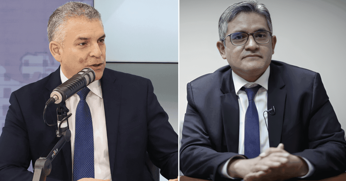 Rafael Vela defiende al fiscal Domingo Pérez en el caso de los cócteles.