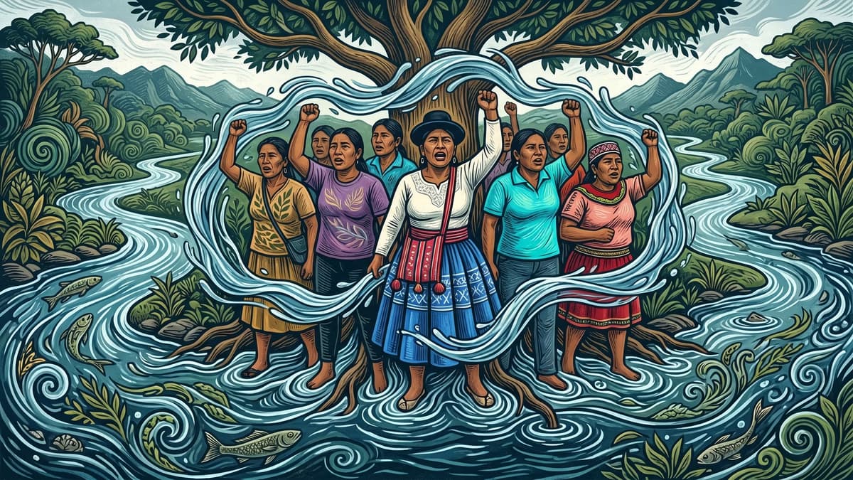 Defensoras del agua de 10 regiones exigen medidas urgentes al próximo gobierno