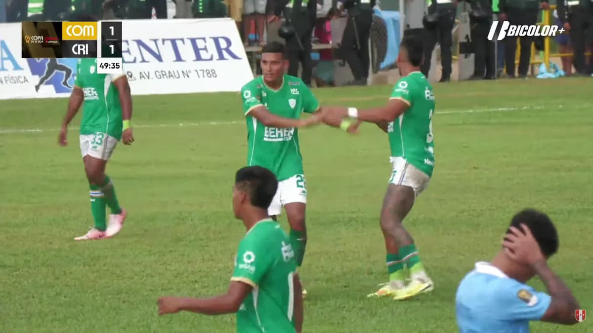 Gol de Antonio Acosta tras desatención de Cristal: Comerciantes FC empató 1-1 en Iquitos