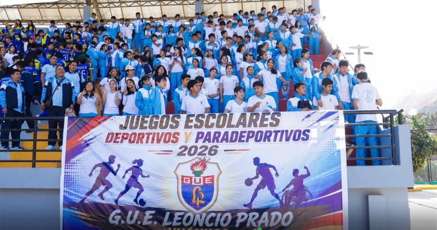 Escolares iniciaron sus juegos