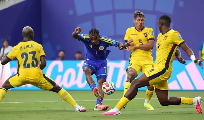 Ecuador tropieza ante Curazao