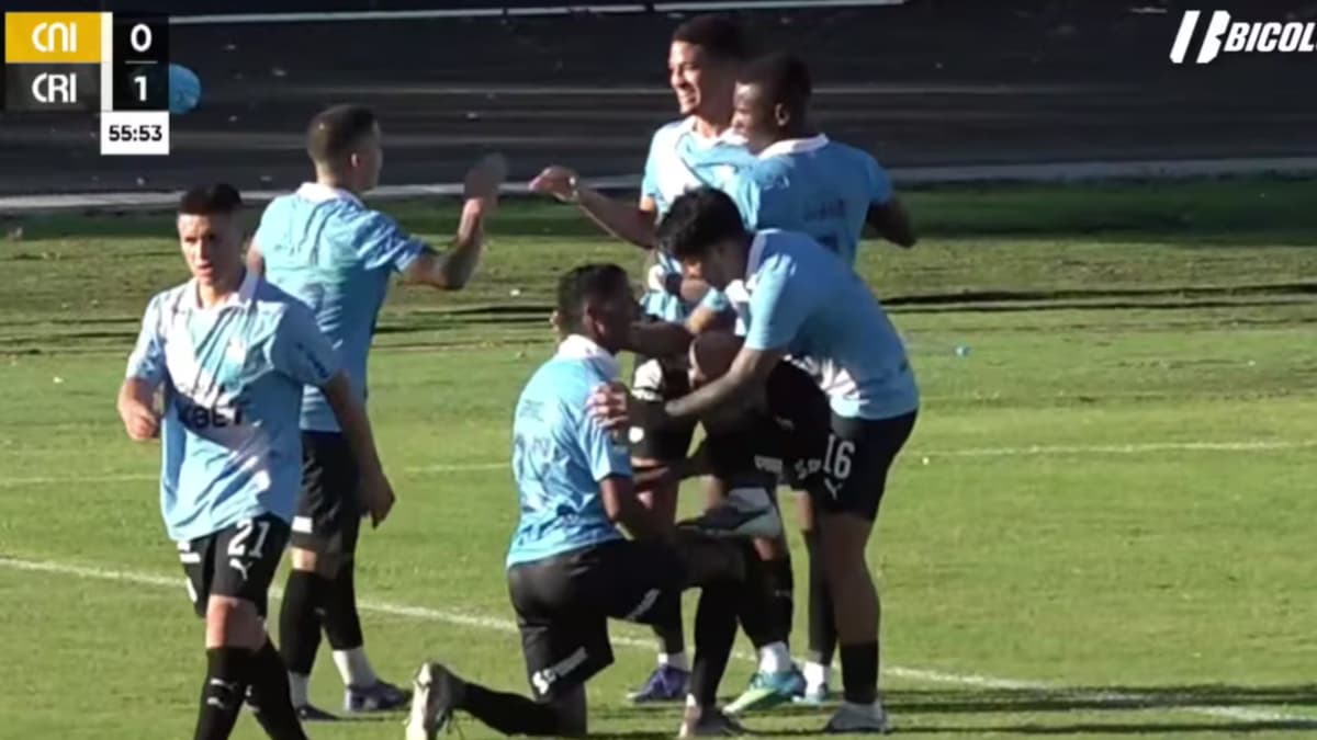 Gabriel Santana marcó un golazo para Sporting Cristal ante Estudiantil CNI en Tarapoto