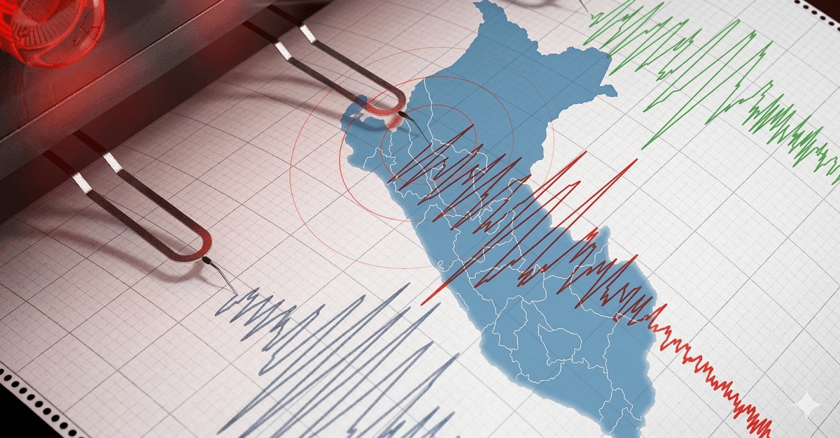 Un sismo sacudió hoy el Perú, epicentro y magnitud según el IGP