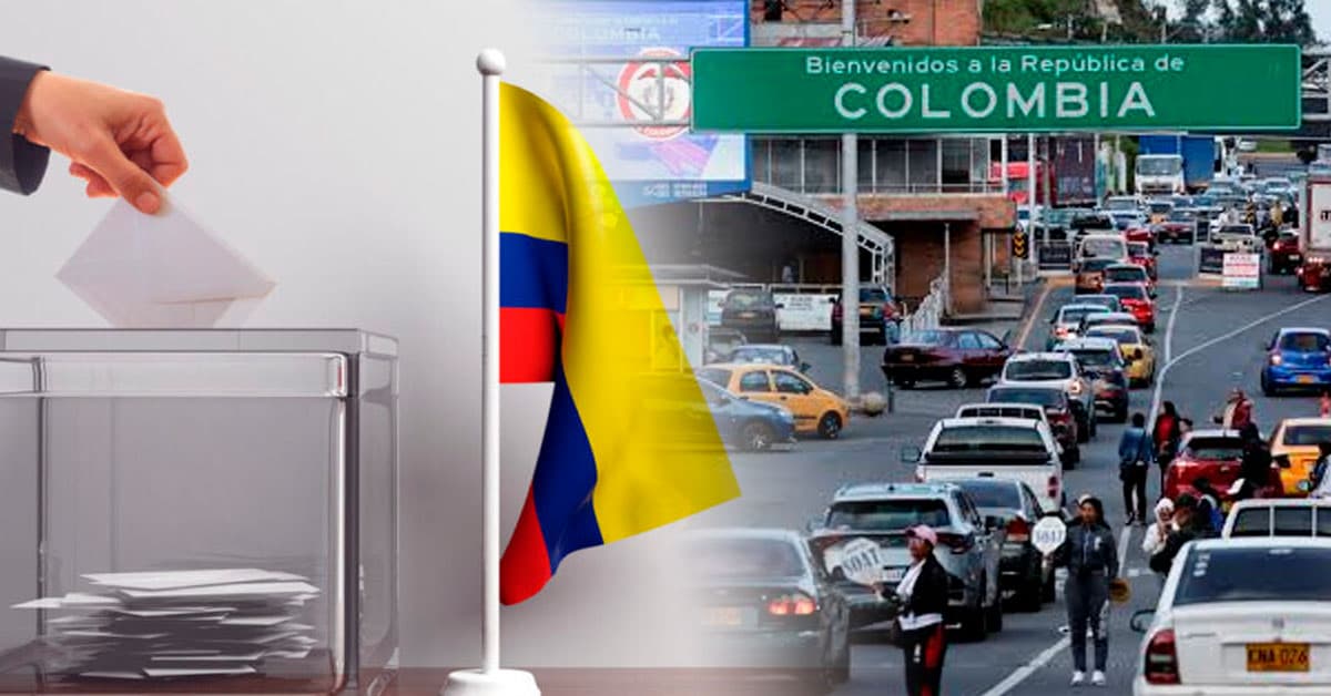 Colombia cierra fronteras temporales para la segunda vuelta presidencial