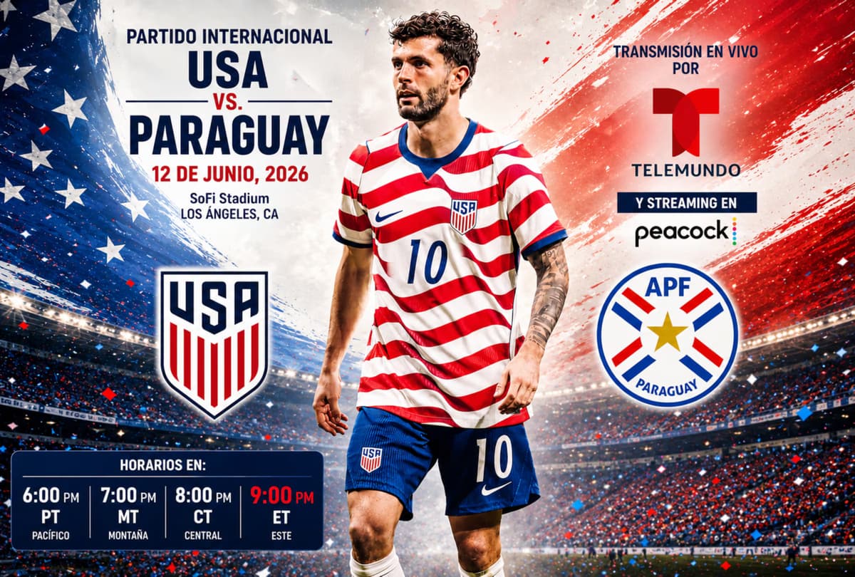 Estados Unidos 4-1 Paraguay en el debut del Grupo D del Mundial 2026