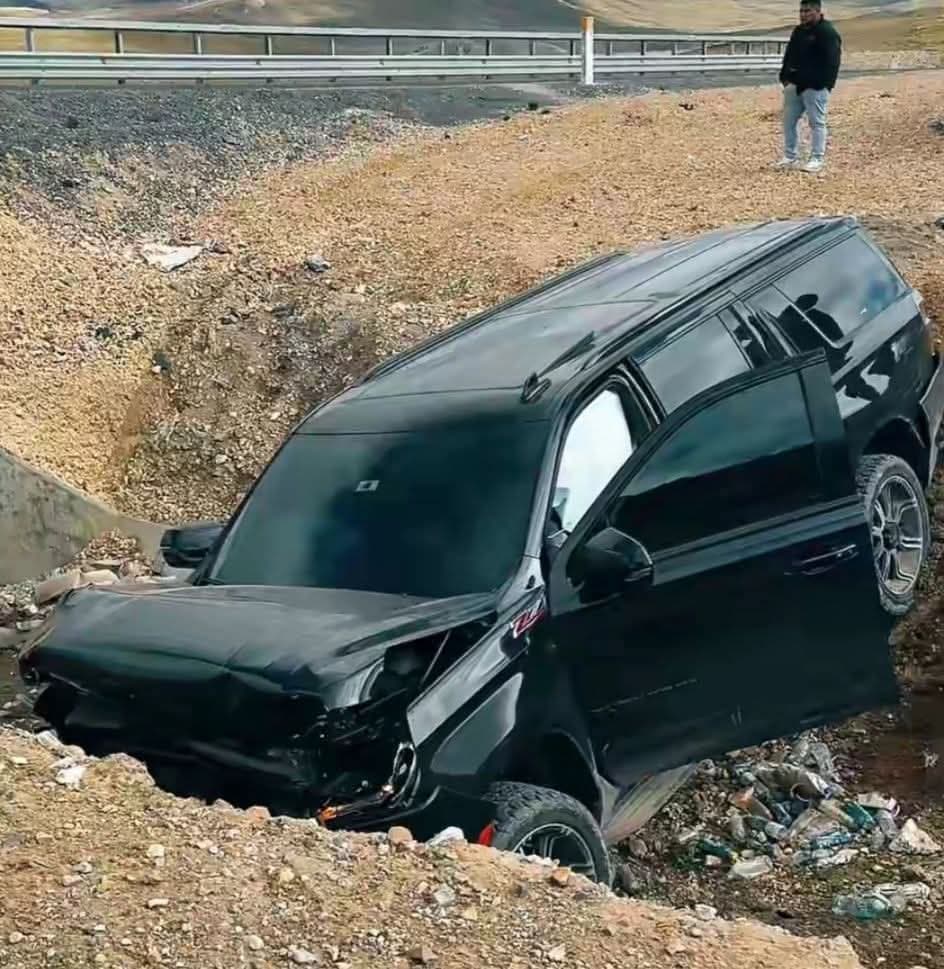 Camioneta se despista en ruta Huánuco–Lima por la vía Canta