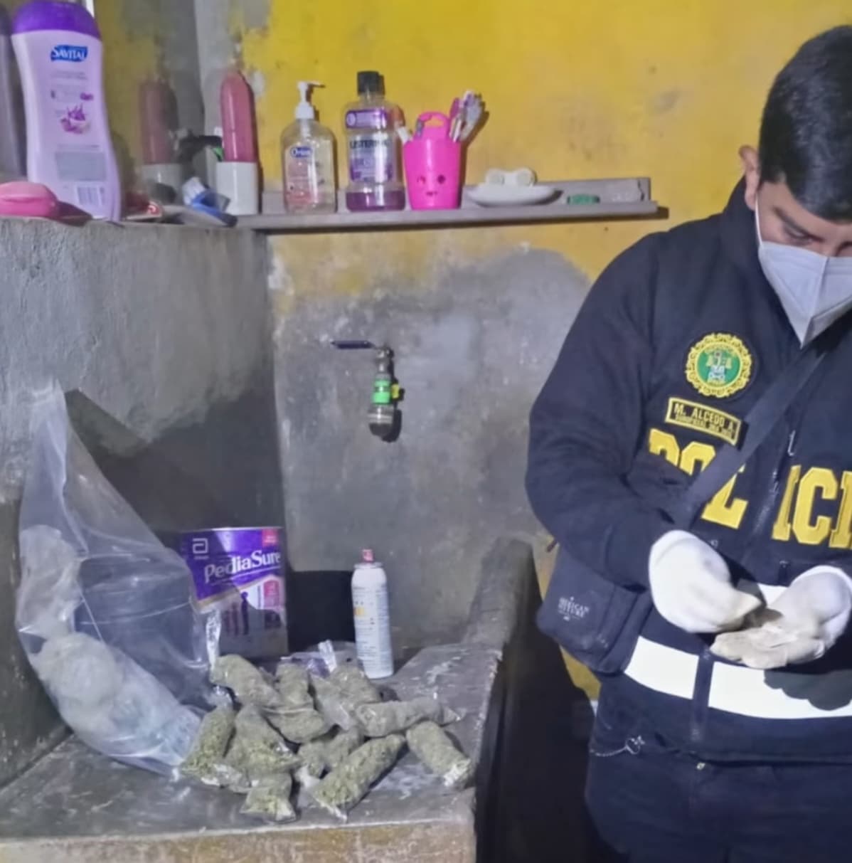 Fiscalía logra sentencia contra microcomercializador de drogas intervenido en Amarilis