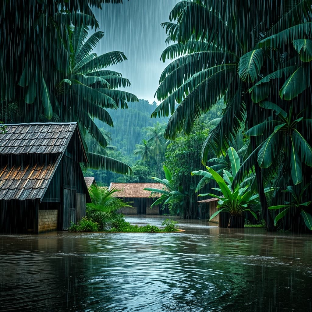 Senamhi alerta por lluvias fuertes y vientos en la selva desde este martes