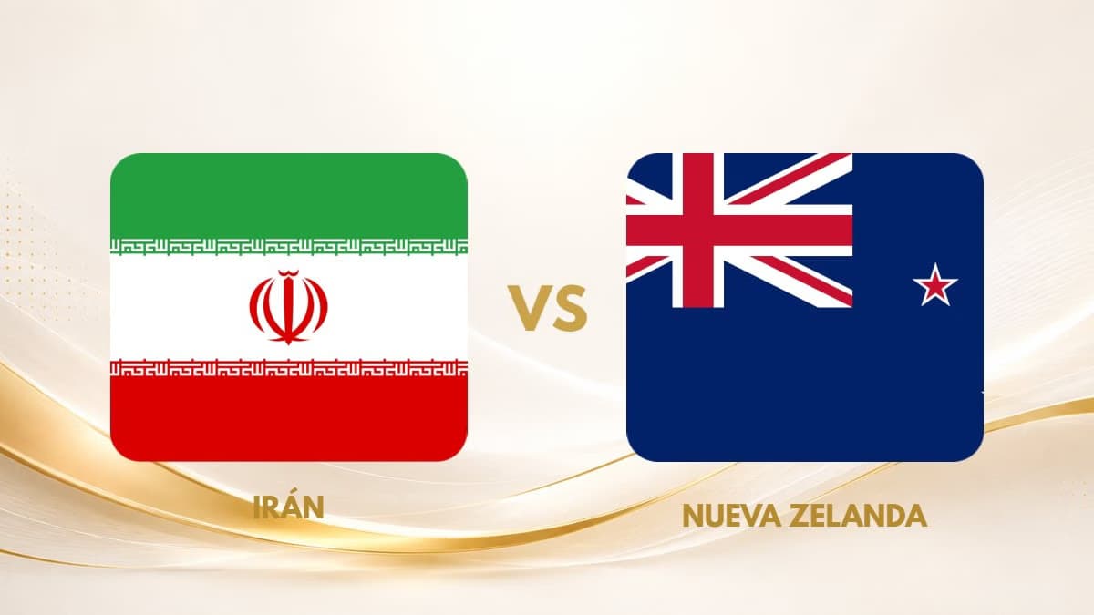 Irán vs. Nueva Zelanda: previa del debut en el Grupo G del Mundial 2026