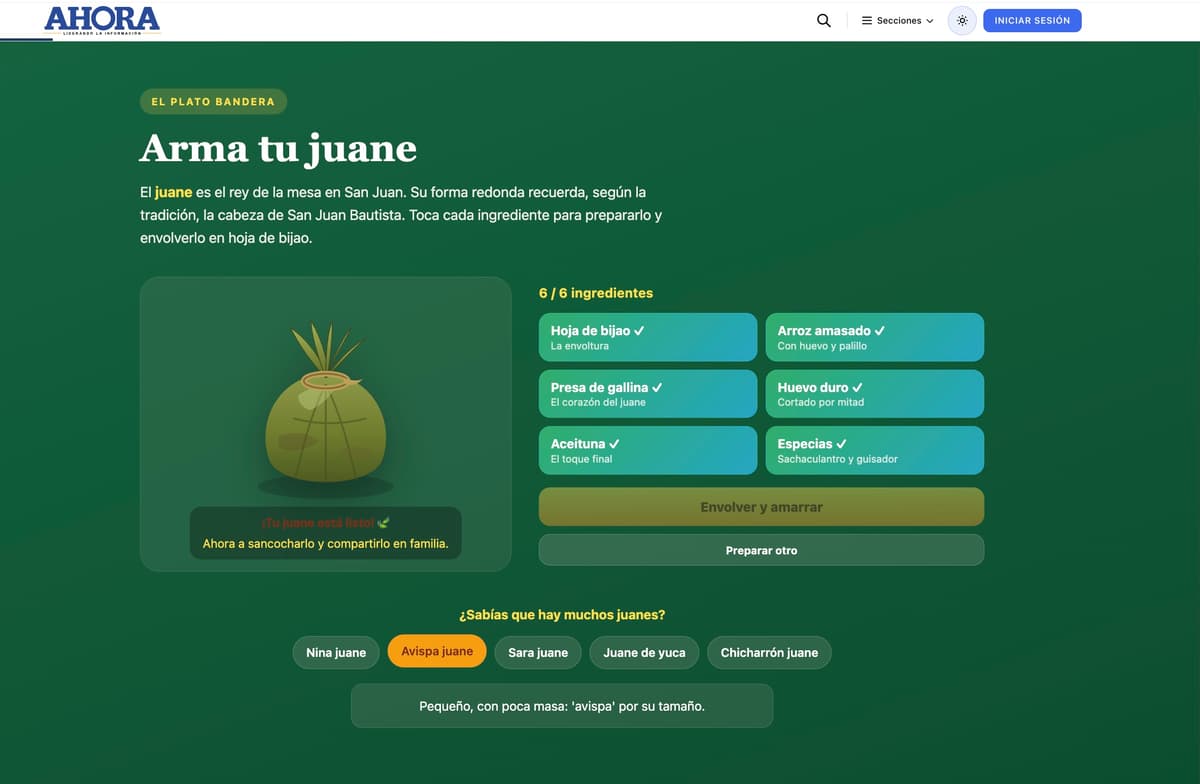 Diario Ahora deslumbra con espectacular doodle y minijuegos para celebrar la Fiesta de San Juan