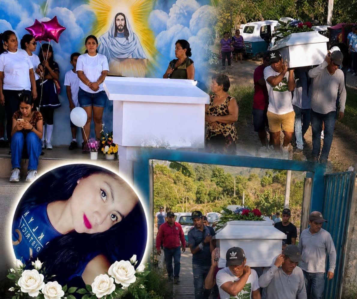 Sepultan a joven madre asesinada por su expareja