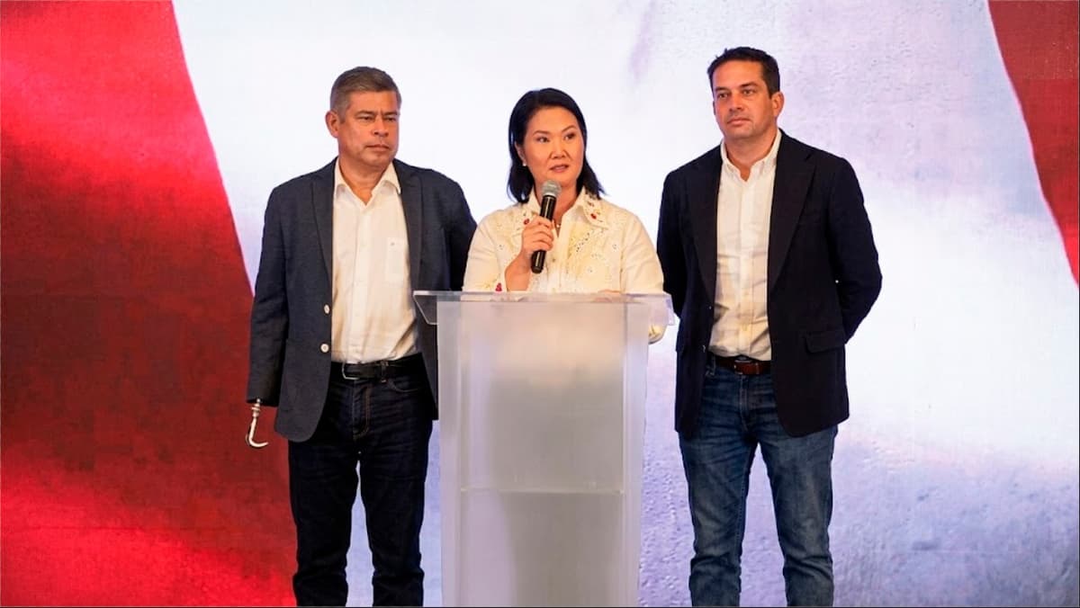 Keiko Fujimori solicita calma tras el empate técnico con Roberto Sánchez