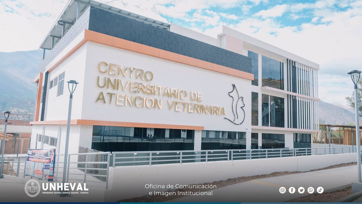 UNHEVAL entrega nueva etapa en Veterinaria y anuncia S/5.5 millones más