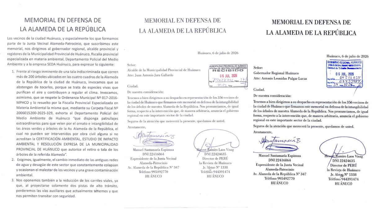 356 vecinos piden proteger árboles y frenar intervención arbitraria en la Alameda