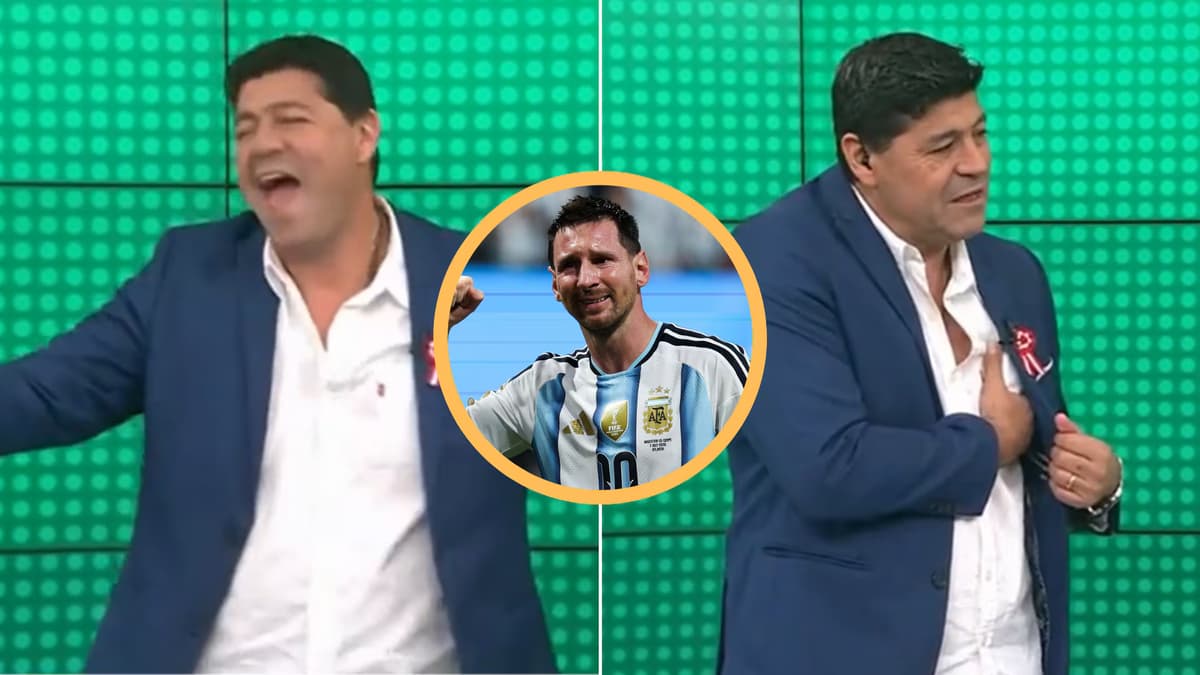 Sergio 'Checho' Ibarra bailó y bromeó con ir al cardiólogo tras clasificación de Argentina