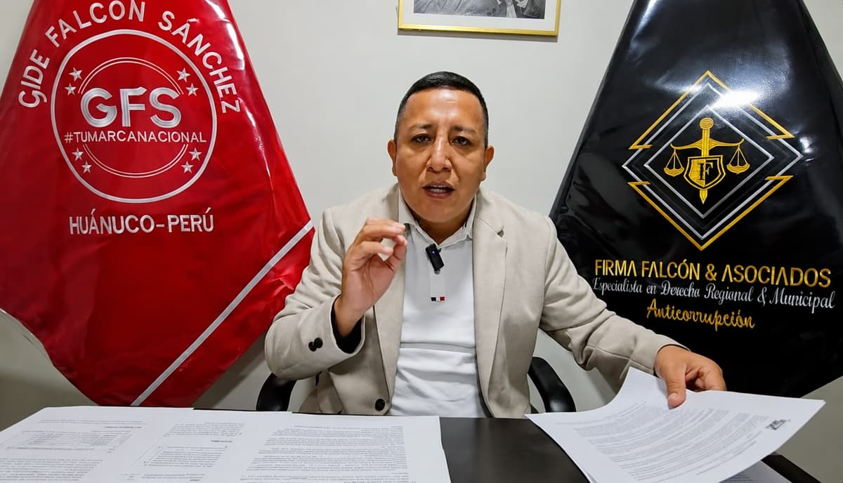 Gide Falcón anuncia candidatos distritales para su campaña en Lauricocha