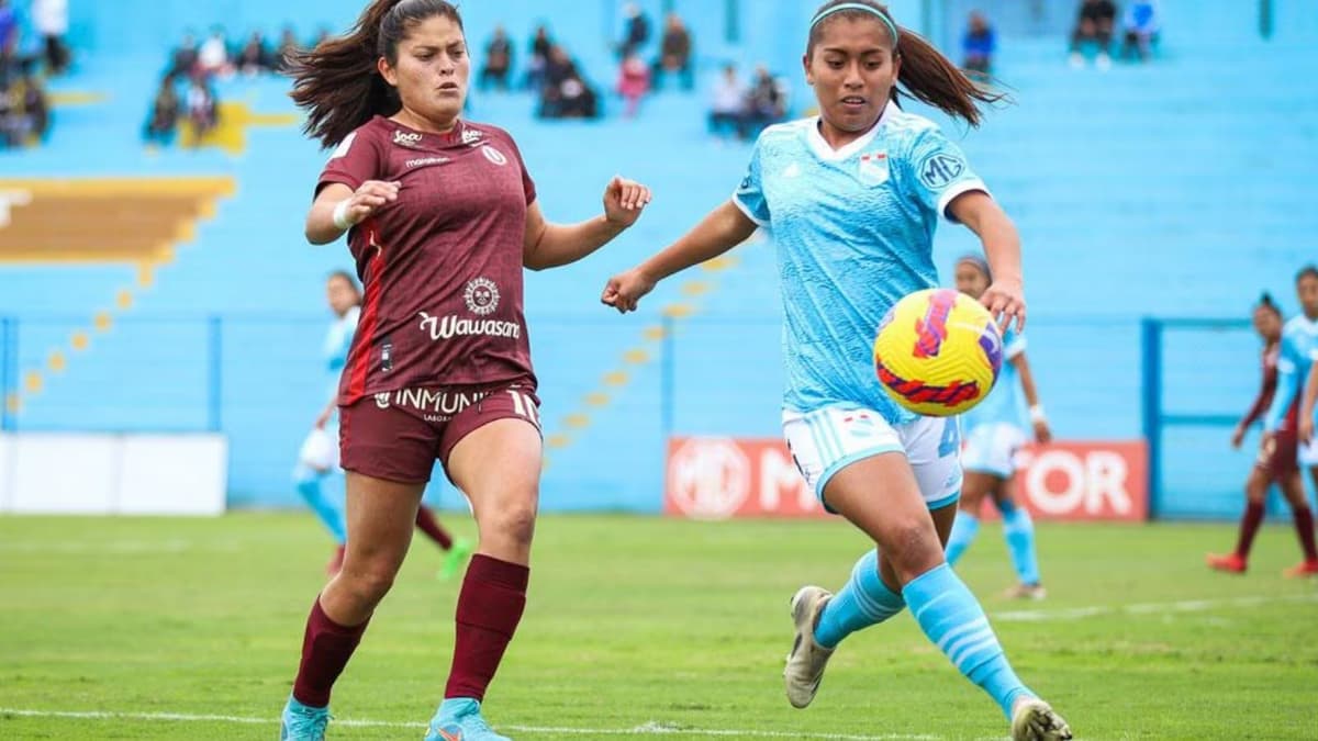 Sporting Cristal y Universitario igualan 2-2 en vibrante final de ida de la Liga Femenina 2026