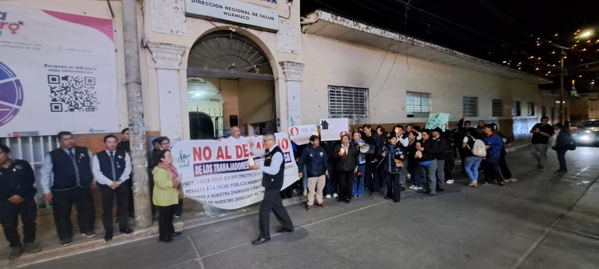 Administrativos de Diresa advierten paro por presuntas trabas a ascensos